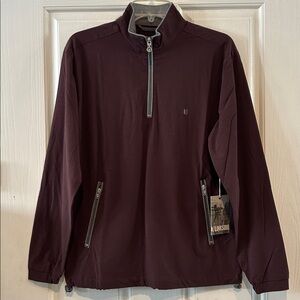 Linksoul Merlot Boardwalker Quarter-Zip Pullover